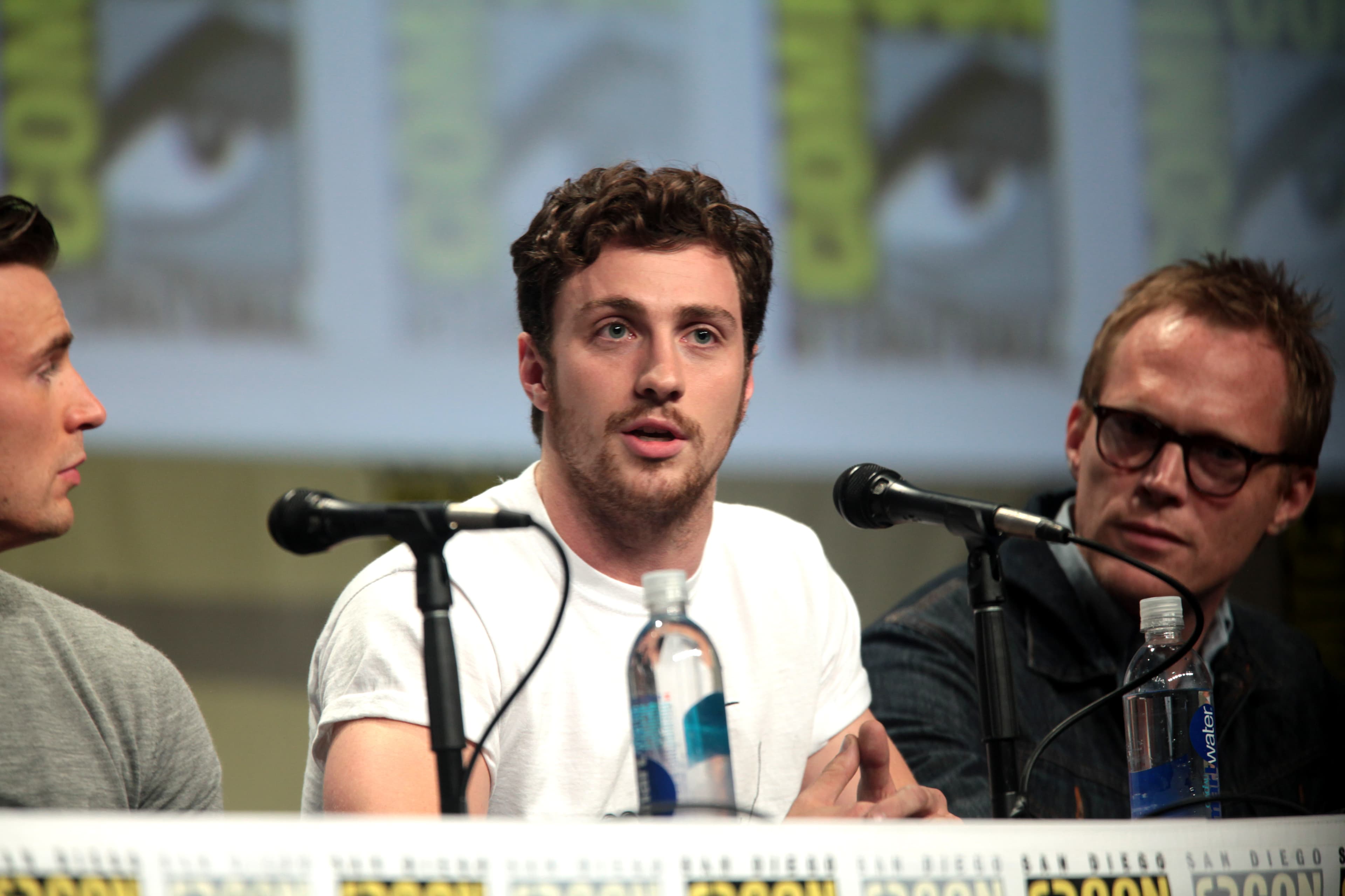 Aaron Taylor-Johnson at San Diego Comic-Con 2014