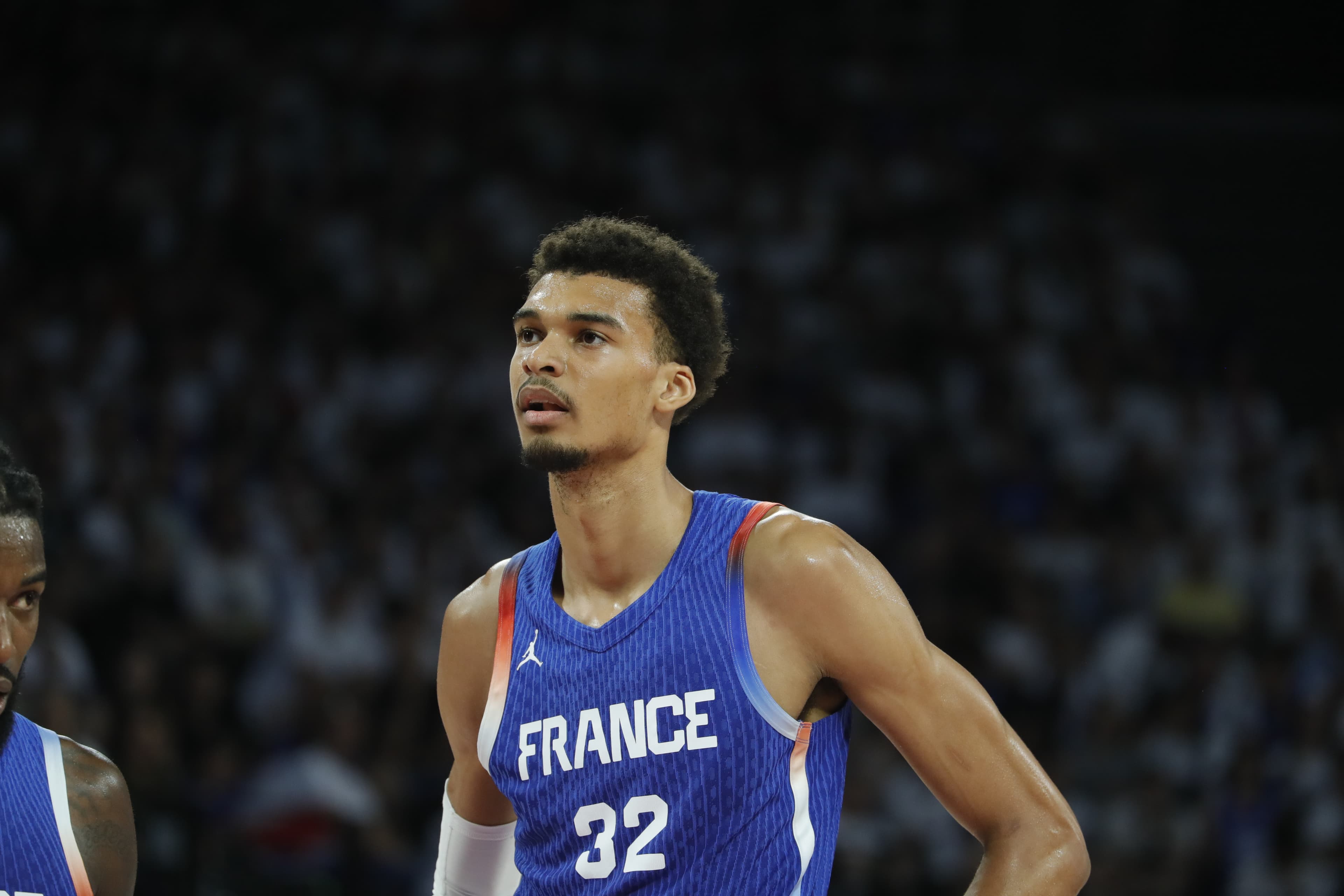 Victor Wembanyama at a July 2024 event