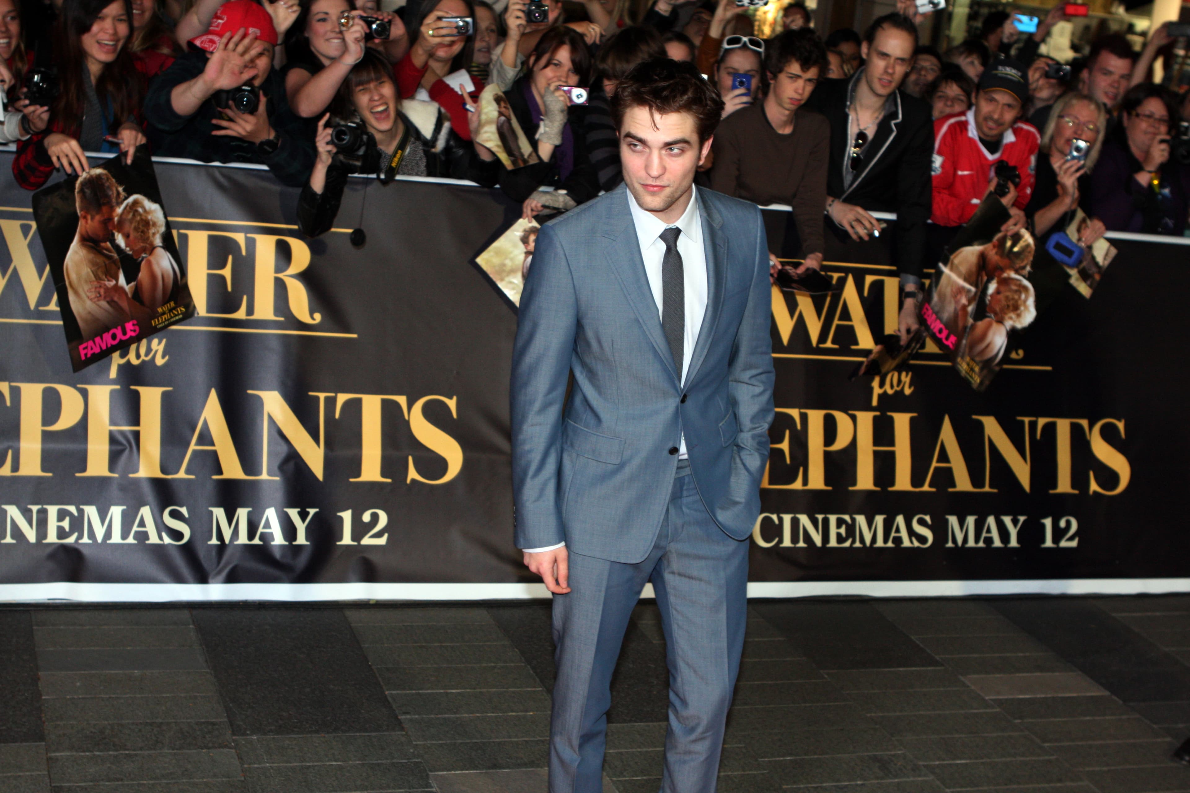 Robert Pattinson at a film event