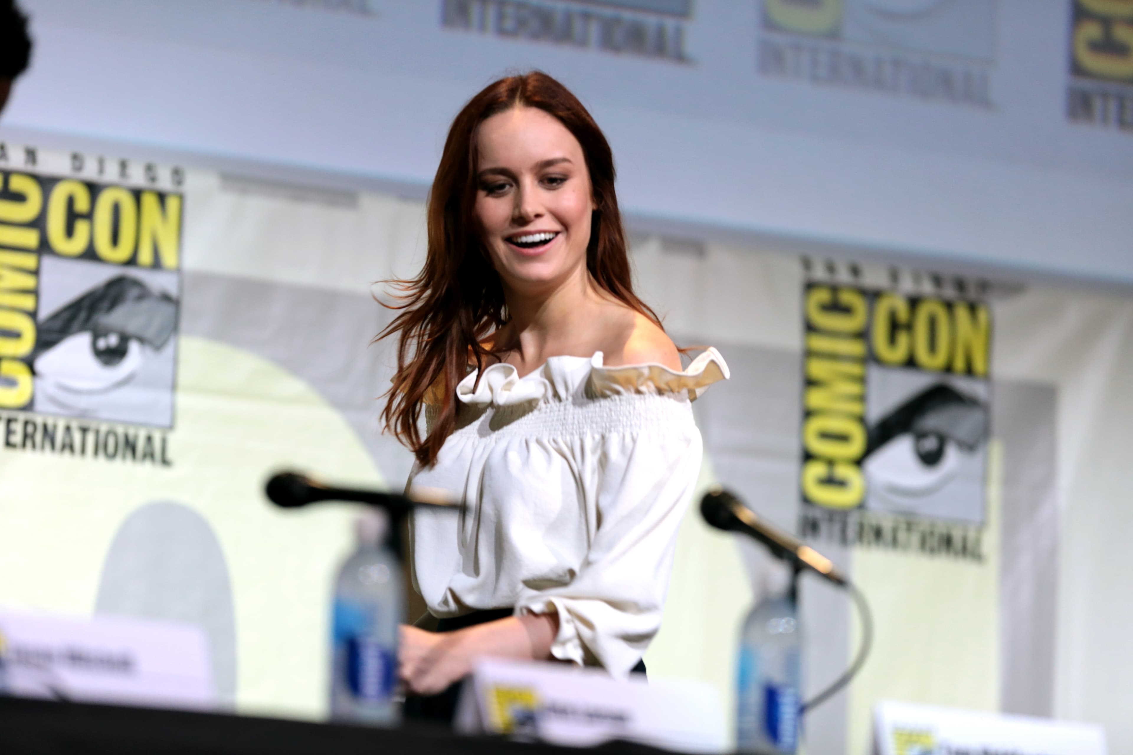 Brie Larson at a public appearance