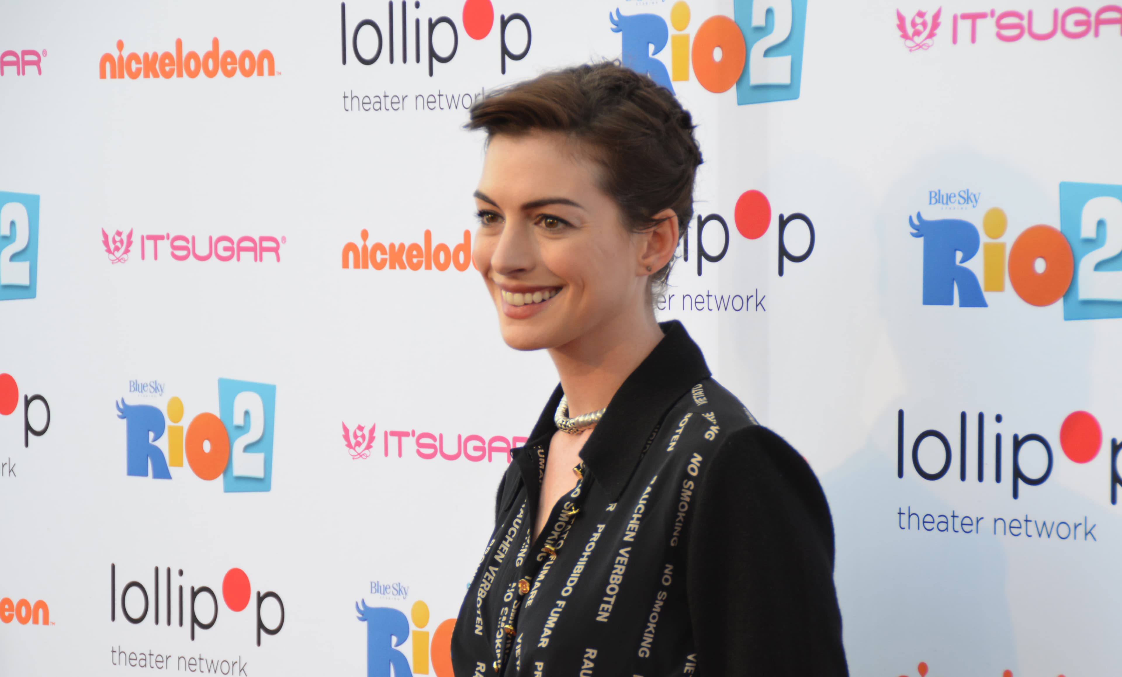 Anne Hathaway at a public event