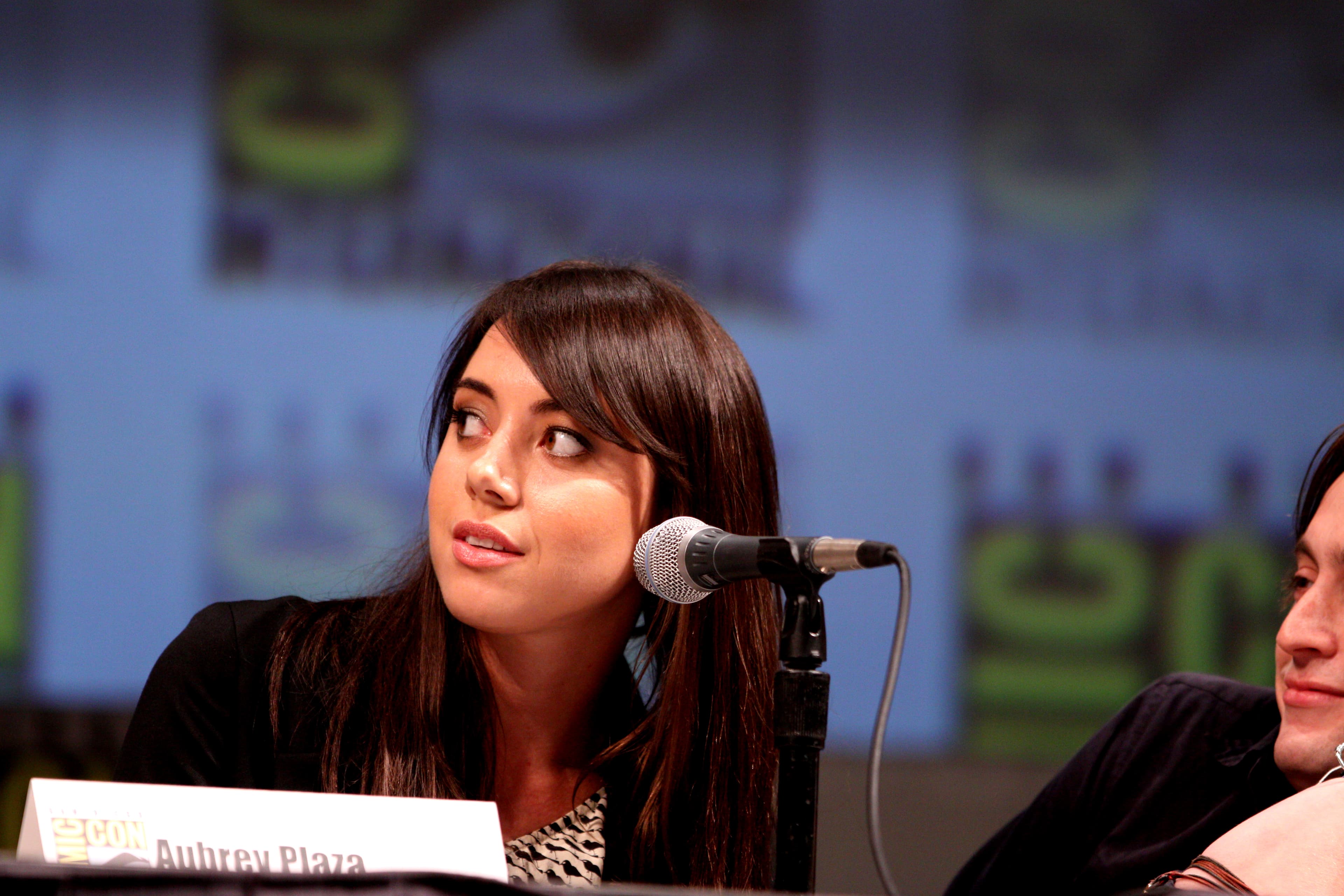 Aubrey Plaza at Comic-Con 2010