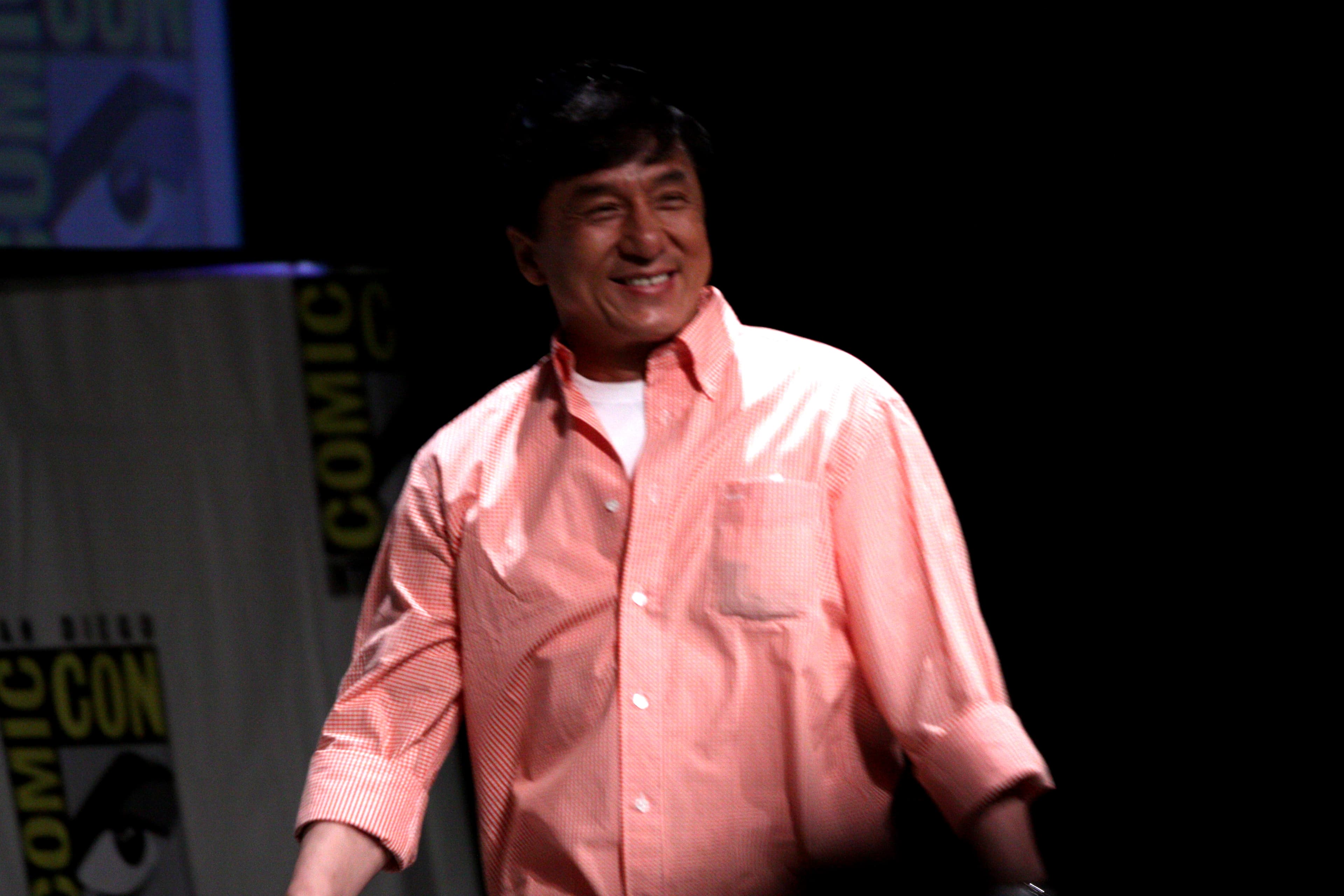 Jackie Chan at a public appearance